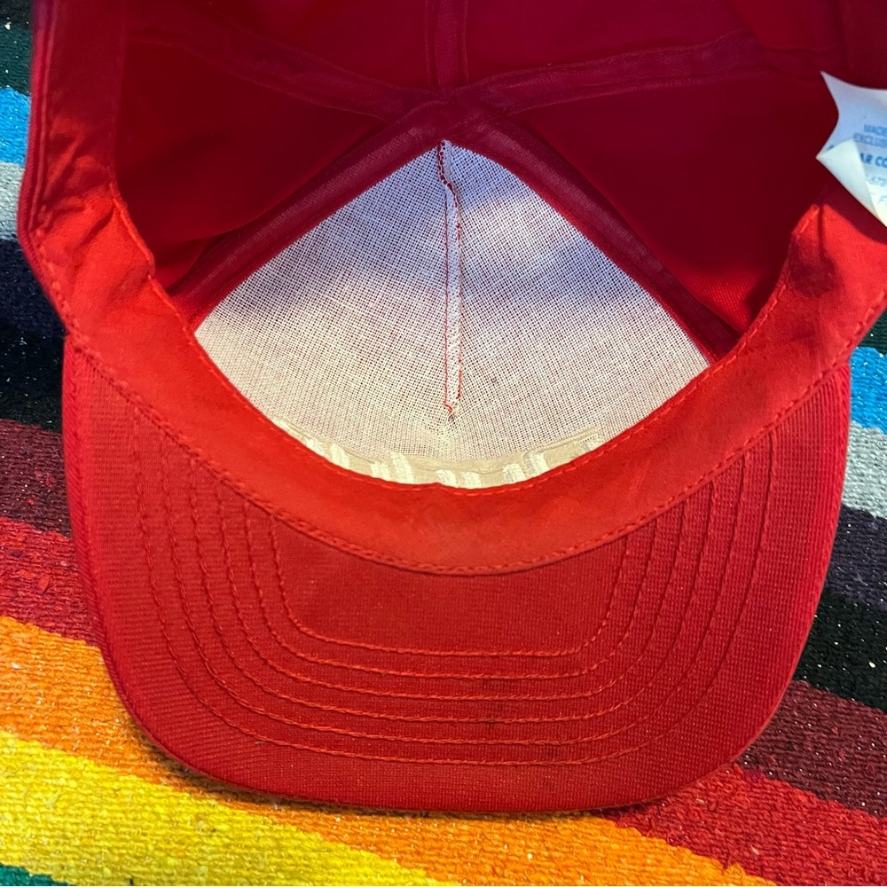 Red Baseball Cap - Picture 16 of 16